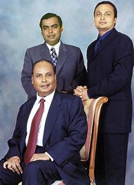Image result for Dhirubhai Ambani Family