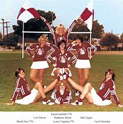 Image result for 1980s High School Cheerleading