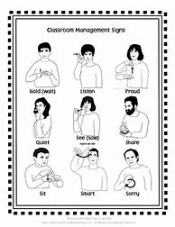 Image result for Printable Sign Language Lessons