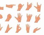Image result for Japanese Hand Gestures