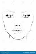 Image result for Make Up Drawings Template