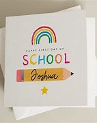 Image result for Happy First Day of School Card