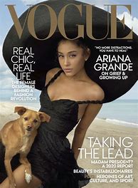 Image result for Ariana Grande Vogue Cover