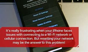 Image result for How to Reset Network Settings On iPhone