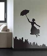 Image result for Mary Poppins Silhouette Sticker