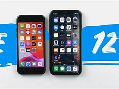 Image result for iPhone SE versus iPhone 12