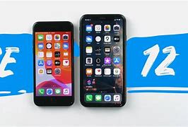 Image result for iPhone SE2 vs 1Phone 12