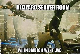 Image result for Blizzard Server Meme