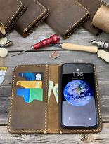 Image result for iPhone 7 Leather Wallet Case