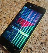 Image result for Broken LCD Screen iPhone