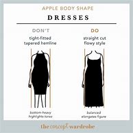 Image result for How to Dress Apple Shape Imge