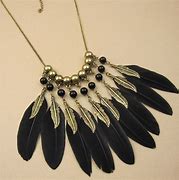 Image result for Vintage Vendome Feather Necklace