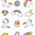 Image result for Unicorn Stickers to Print