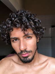 Image result for 3C Curly Hair Men