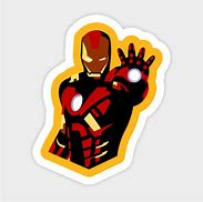 Image result for Iron Man Logo Sticker