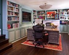 Image result for Basement Office Space Ideas