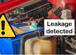 Image result for Battery Leakage Label Electrolyte