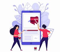 Image result for Mobile-App Illustration