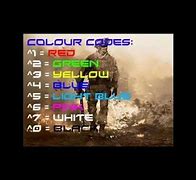 Image result for Call of Duty Mobile Color Codes