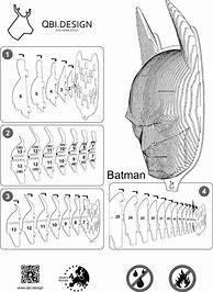 Image result for Cardboard Batman Mask