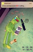 Image result for Kermit the Frog Painting Tik Tok