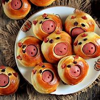 Image result for Halloween Pigs in Blankets
