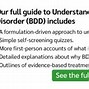 Image result for What Type of Disorder Is BDD