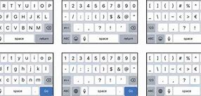 Image result for iPhone Keyboard 1st Generation
