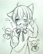 Image result for Anime Neko Boy Drawing in Pencil