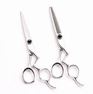 Image result for Silver Shiny Hair Scissors
