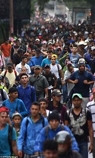 Image result for Migrants Mexico USA