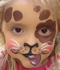 Image result for Easy Dog Face Paint
