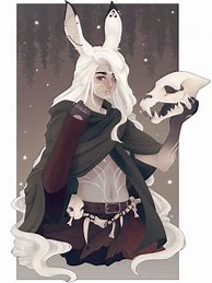 Image result for FF14 Male Viera Black Mage