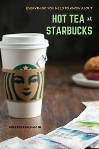 Image result for Starbucks Canada White Tea Bags