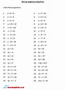 Image result for Find X Math Problems