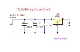 Image result for SLA Battery Charger Circuit
