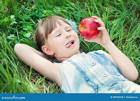 Image result for Pretty Girl Eating Apple