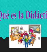 Image result for Que ES La Didactica