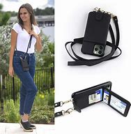 Image result for iPhone 11 Wallet Case with Strap