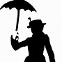 Image result for Blue Mary Poppins Silhouette