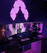 Image result for Purple Gaming PC Setup