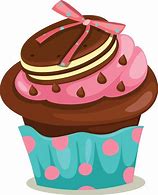 Image result for Heart Cupcake Clip Art