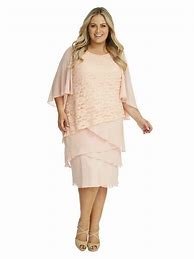 Image result for Pink Chiffon Plus Size Dress