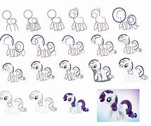 Image result for My Little Pony Rarity Drawing