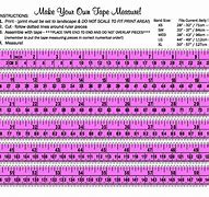 Image result for Ruler Actual Size Measurement Chart
