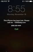 Image result for Locked iPhone Lost