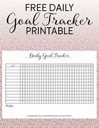 Image result for 30-Day Goal Tracker Printable