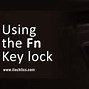 Image result for How to Make FN Lock Key
