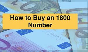 Image result for Available:1 800 Numbers
