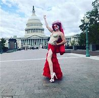 Image result for Sam Brinton in Drag